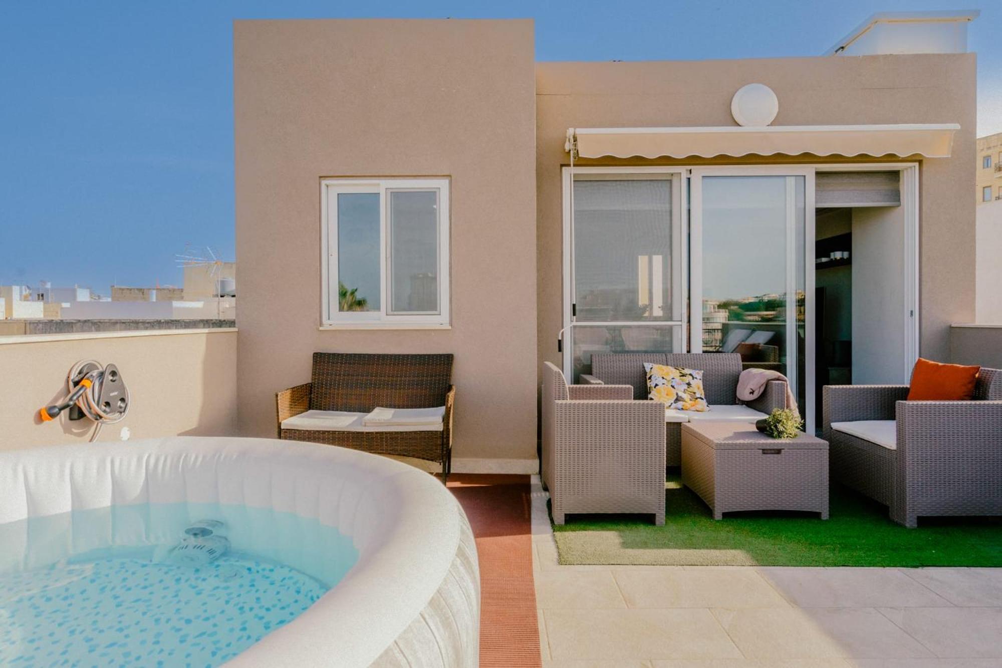 La88 Bayview Penthouse With Jacuzzi Leilighet Sliema Eksteriør bilde